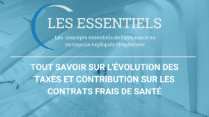 Evolution des taxes et contributions des contrats frais de santé