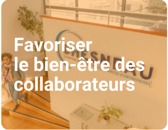 Favoriser le bien-être des collaborateurs